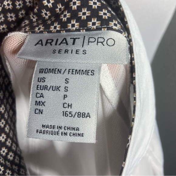 Ariat Pro Series Competition Show Shirt Size Small - Picture 7 of 13